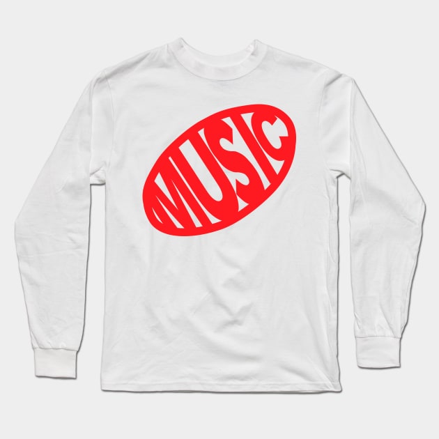 P3 Music Long Sleeve T-Shirt by NelHex